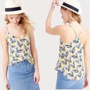 J. Crew | ‘Carrie’ Spring Meadow Silk Cami